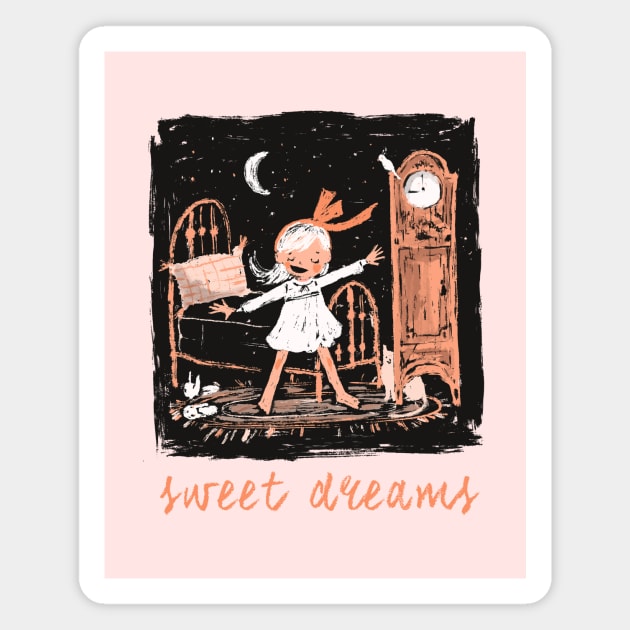 Sweet Dreams Magnet by Shelley Johannes Art